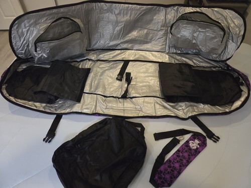 Snowboard bag storage black - bag, w/storage/black